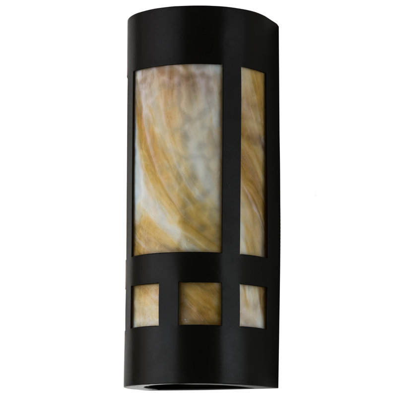 Sutter Bronze and Black 2-Light Energy Star Wall Sconce