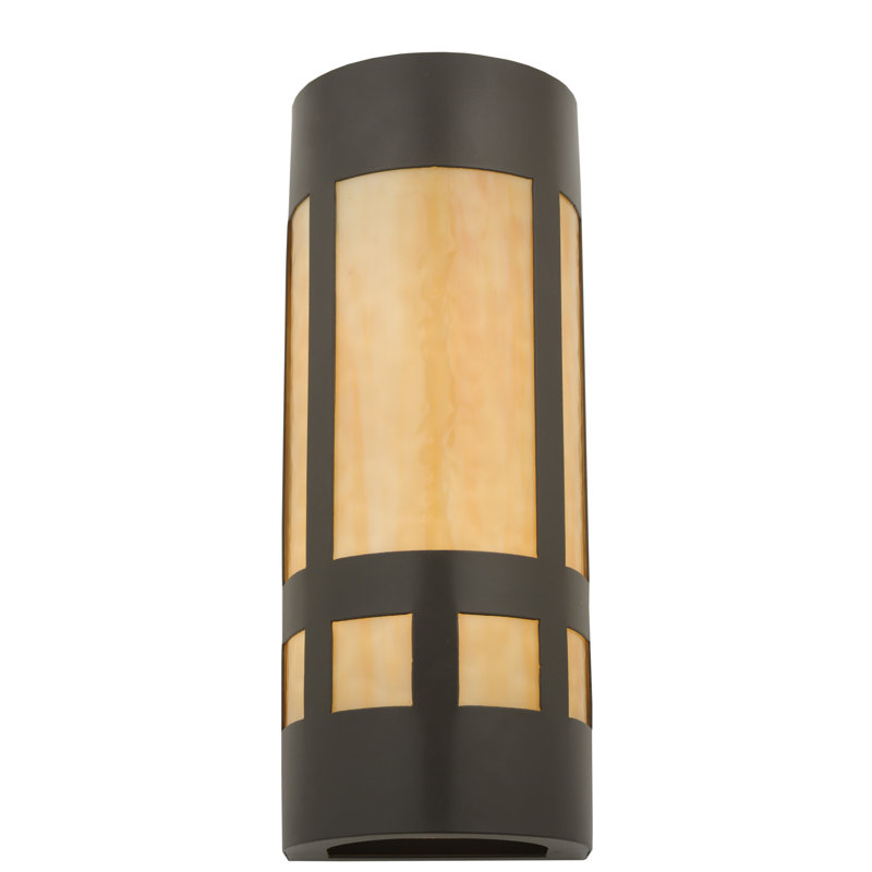 Sutter Bronze and Black 2-Light Energy Star Wall Sconce