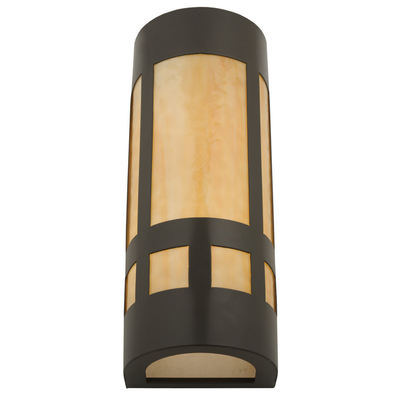 Sutter Bronze and Black 2-Light Energy Star Wall Sconce