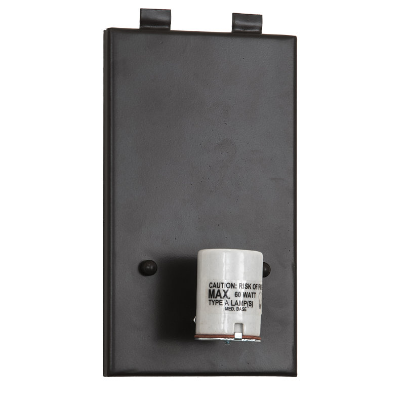 Timeless Bronze 1-Light Tall Pines Wall Sconce