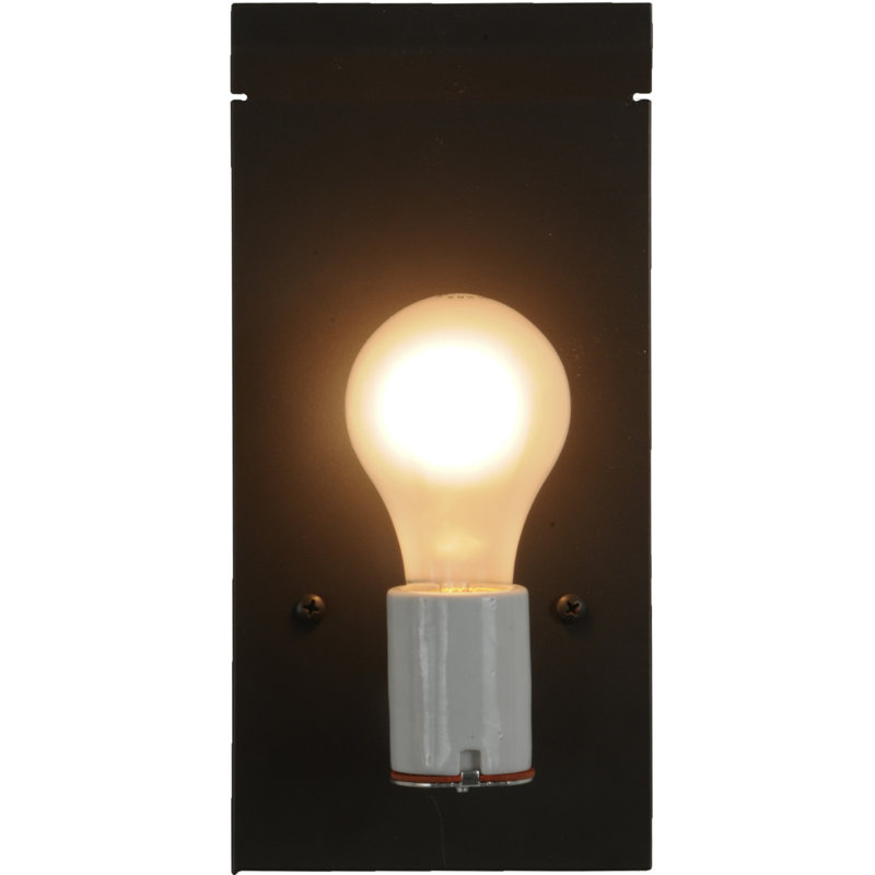 Timeless Bronze 1-Light Tall Pines Wall Sconce