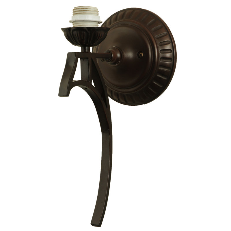 Ilona 18" Bronze and Black 1-Light Wall Sconce