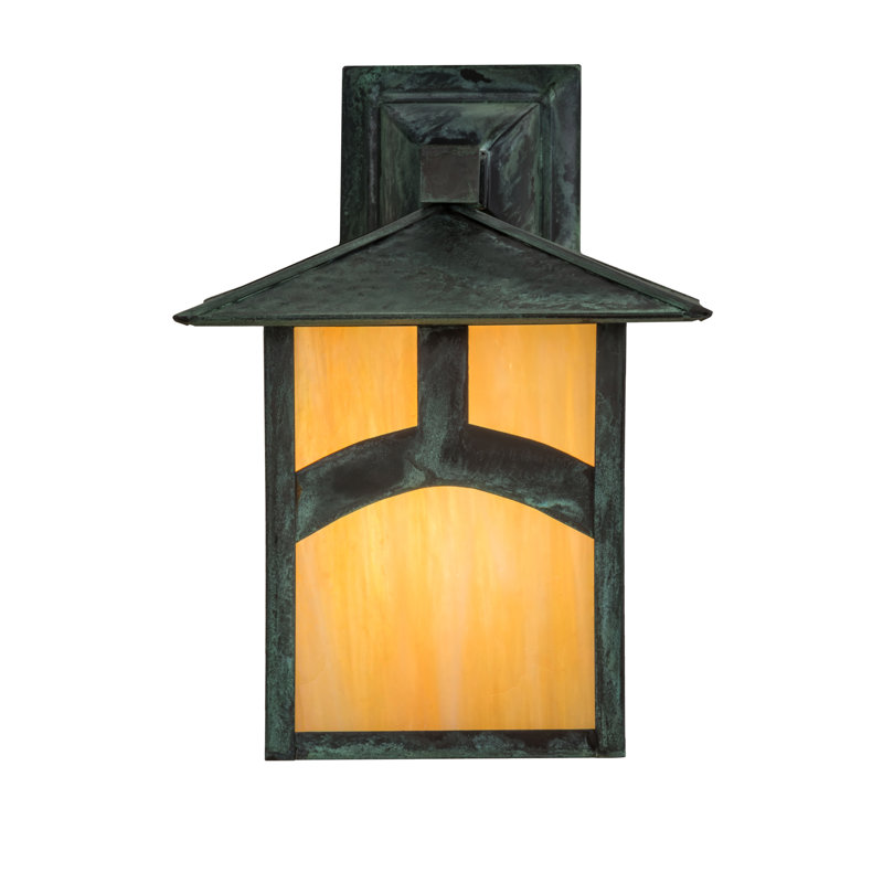 Craftsman 12" White Energy Star Outdoor Wall Lantern