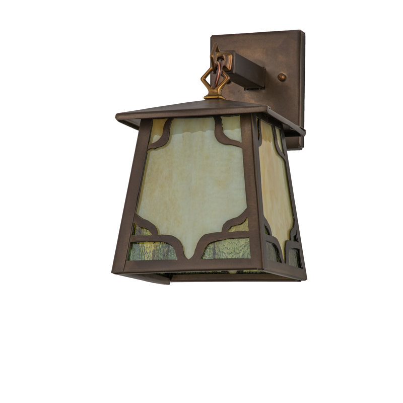 Kirkpatrick 12.5" Antique Copper Dimmable Wall Sconce
