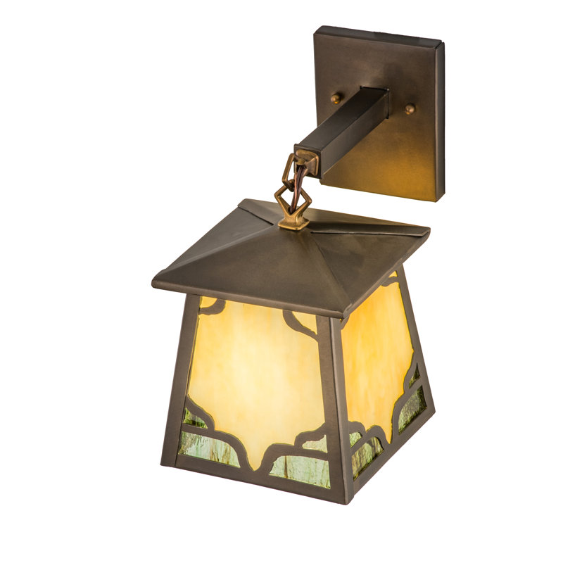 Kirkpatrick 12.5" Antique Copper Dimmable Wall Sconce