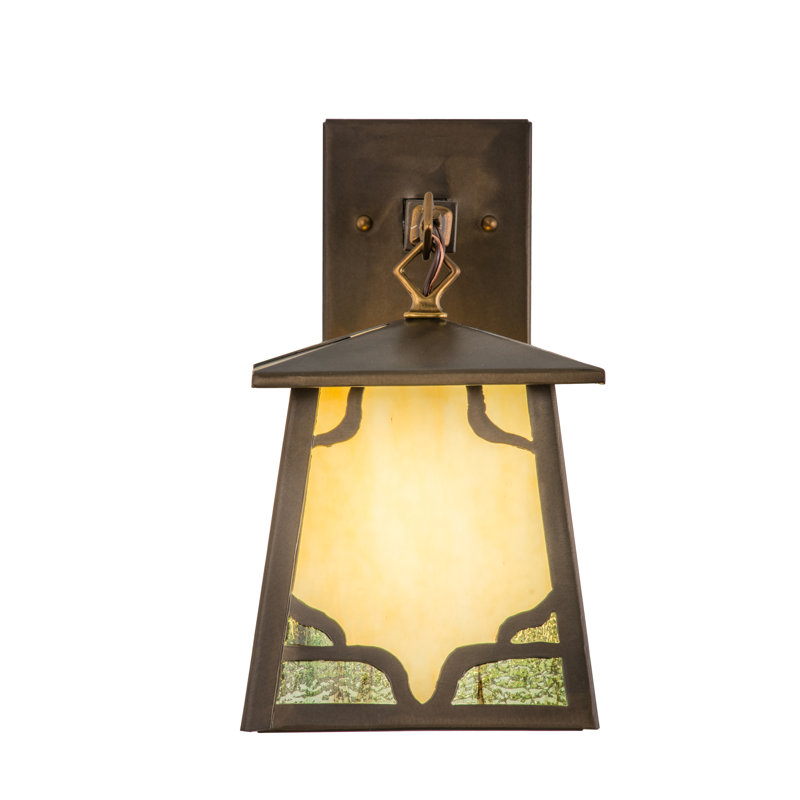 Kirkpatrick 12.5" Antique Copper Dimmable Wall Sconce