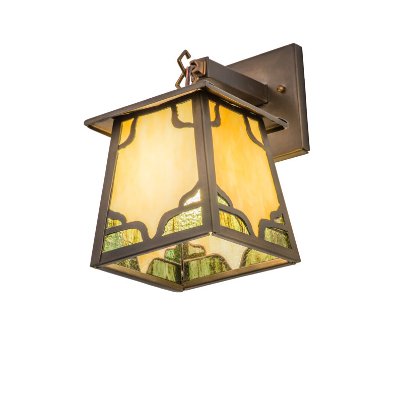 Kirkpatrick 12.5" Antique Copper Dimmable Wall Sconce