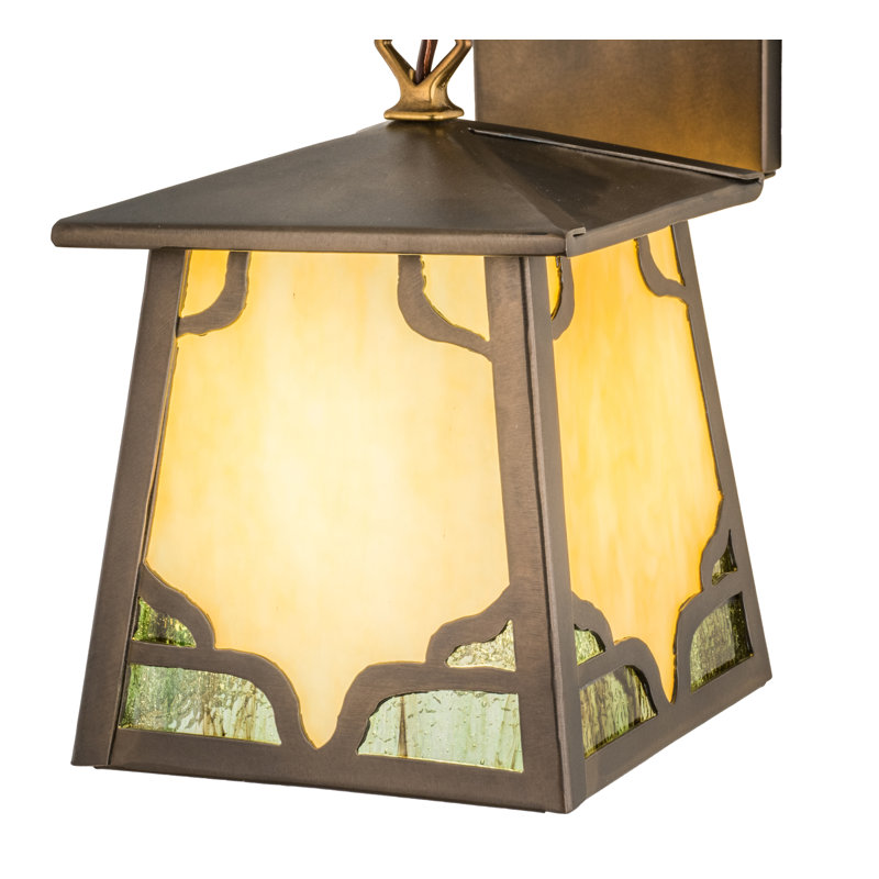 Kirkpatrick 12.5" Antique Copper Dimmable Wall Sconce