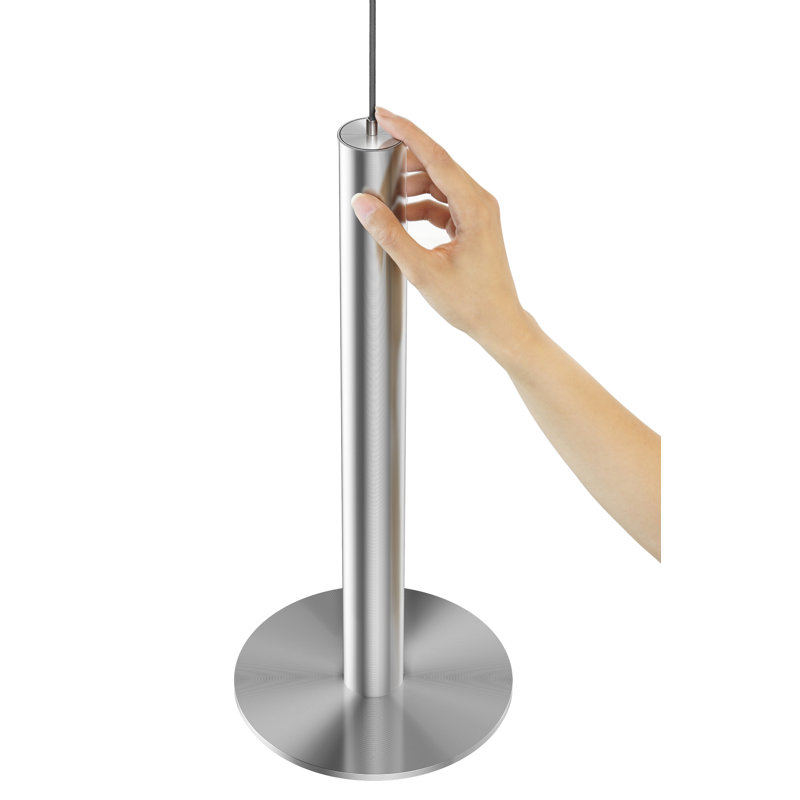 Cielo XL Polished Silver Mini LED Aluminum Pendant