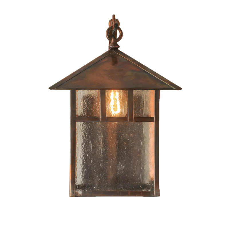 Seneca Double Bar Mission 1-Light Solid Brass Sconce