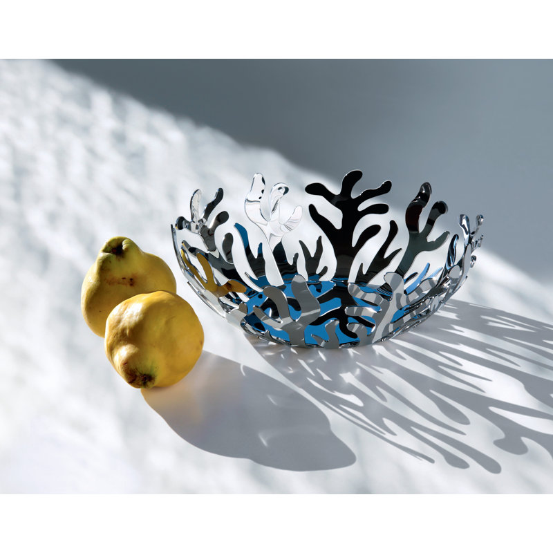 Medium Stainless Steel Coral-Inspired Fruit Holder