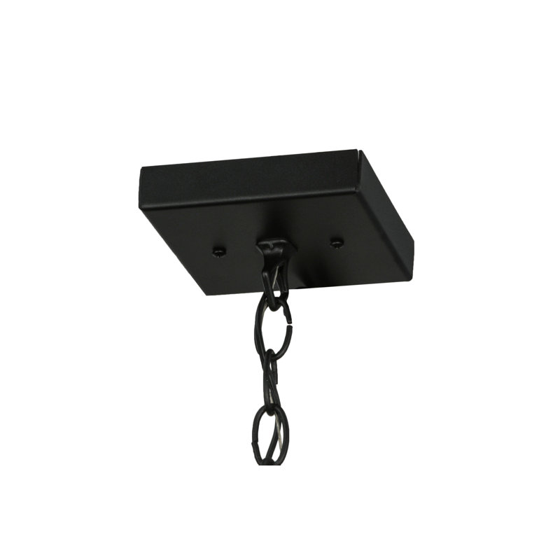 Black Glass Mini Indoor/Outdoor Energy Star Pendant Light