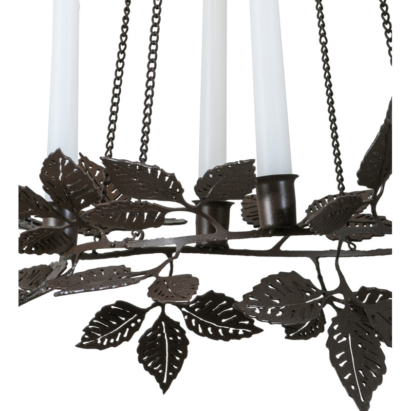 Rustic Brown Glass LED Pendant Light