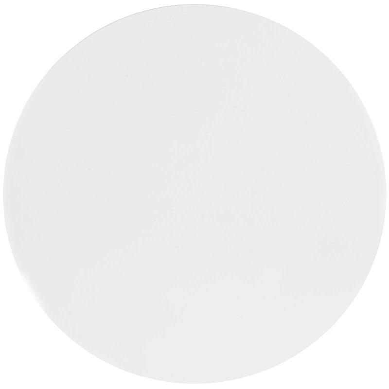 Whirl 40" White Round Wood Dining Table