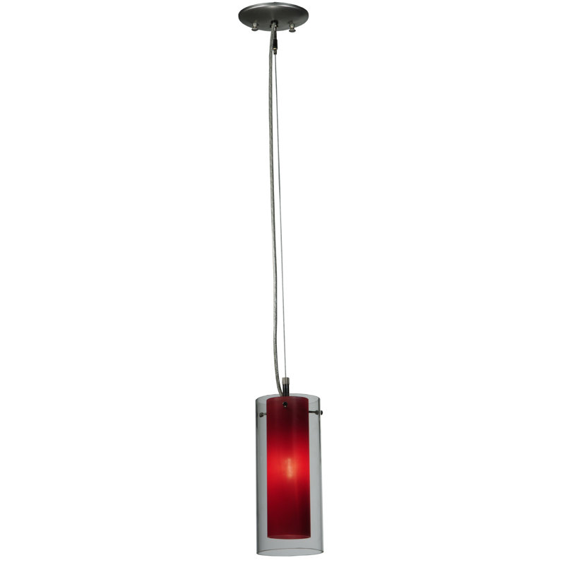 Mini Chrome Glass Globe Energy Star Pendant Light
