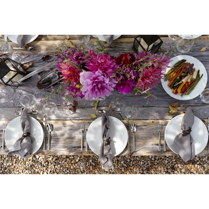 Fortessa Bistro Modern Stainless Steel 2-Piece Salad Servers Set