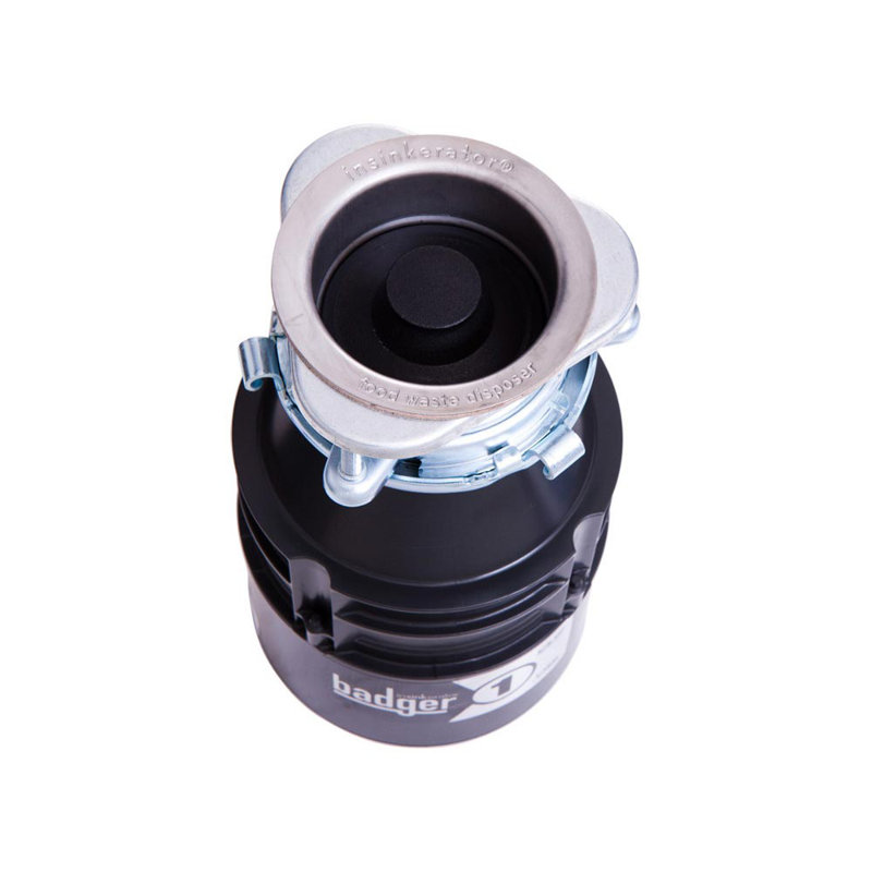 1/3 HP Black Continuous Feed Garbage Disposal