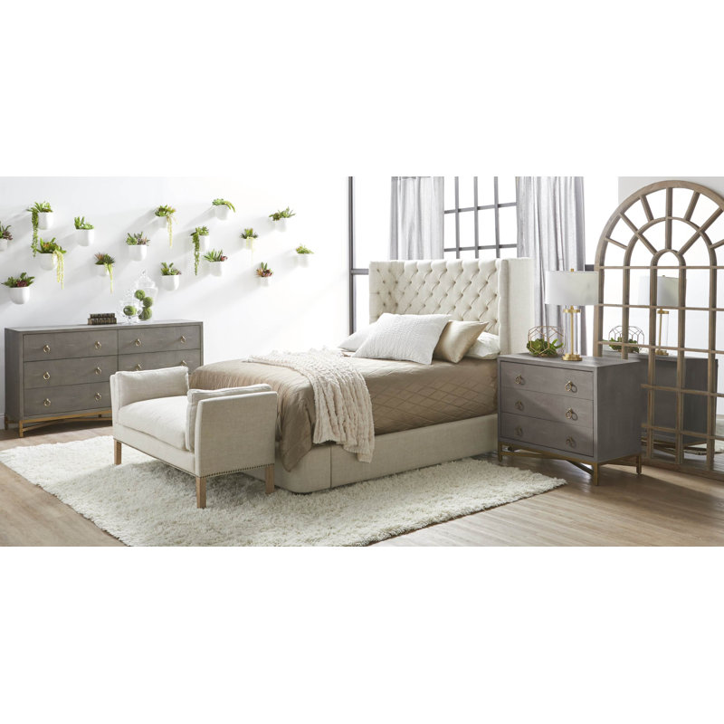 Bella 78" Smoke Gray Reclaimed Pine Leaning Mirror