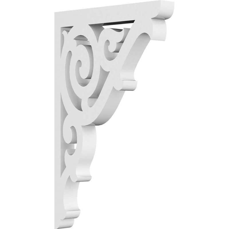 Athens White PVC Decorative Architectural Bracket