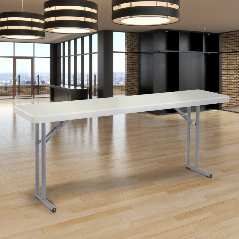 Speckled Gray 96" Lightweight Seminar Folding Table