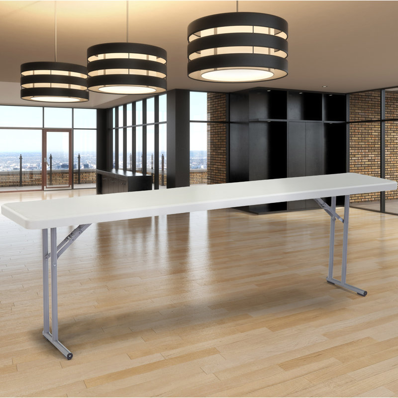 Speckled Gray 96" Lightweight Seminar Folding Table