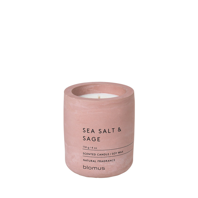 Soy Lavender & White Sea Salt Scented Jar Candle, 10 oz