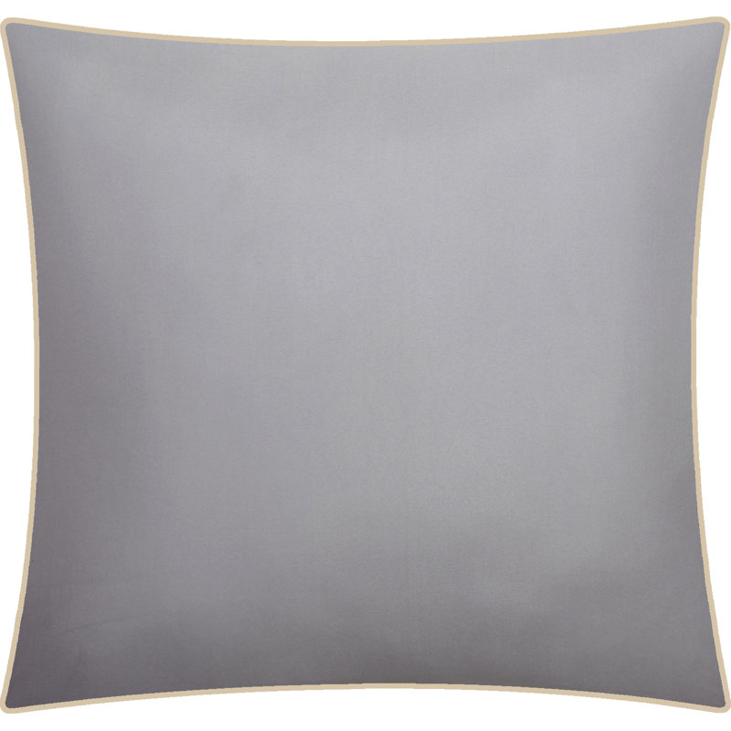Queen Gray Microfiber Floral Embroidered Comforter Set