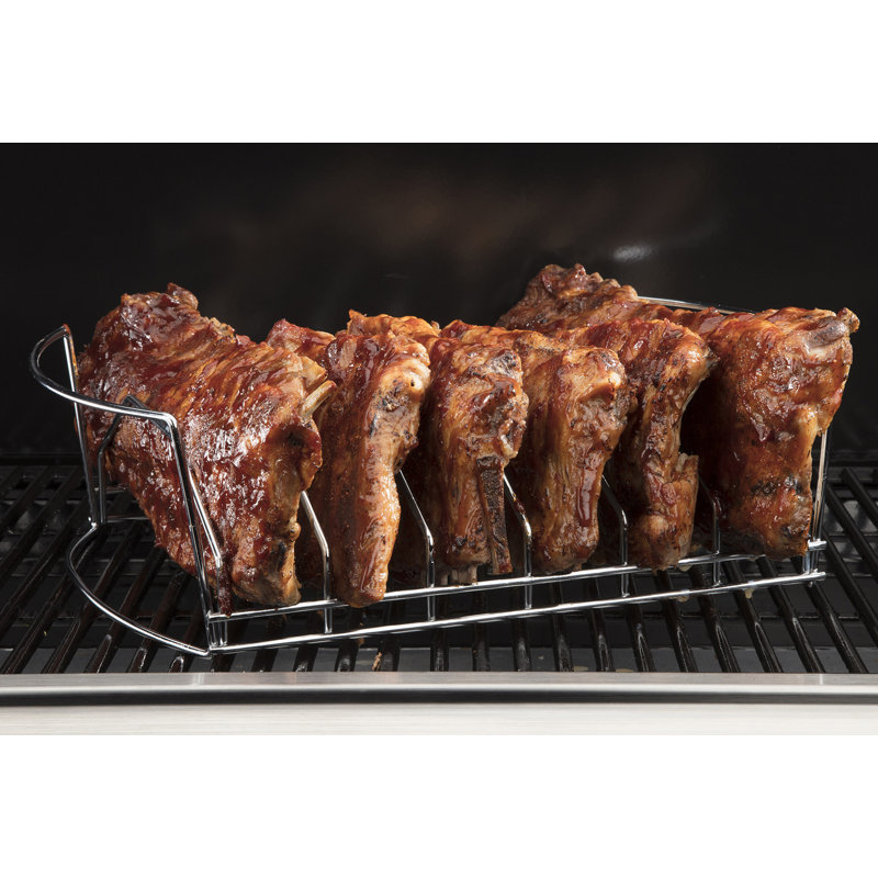 Stainless Steel Multipurpose Rib and Chicken Wing Rack