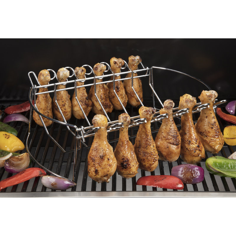 Stainless Steel Multipurpose Rib and Chicken Wing Rack