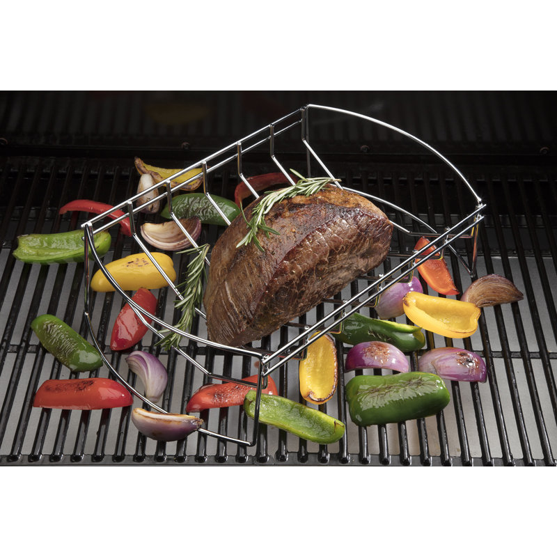 Stainless Steel Multipurpose Rib and Chicken Wing Rack