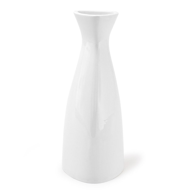 Kyoto White Porcelain Bud Table Vase Set