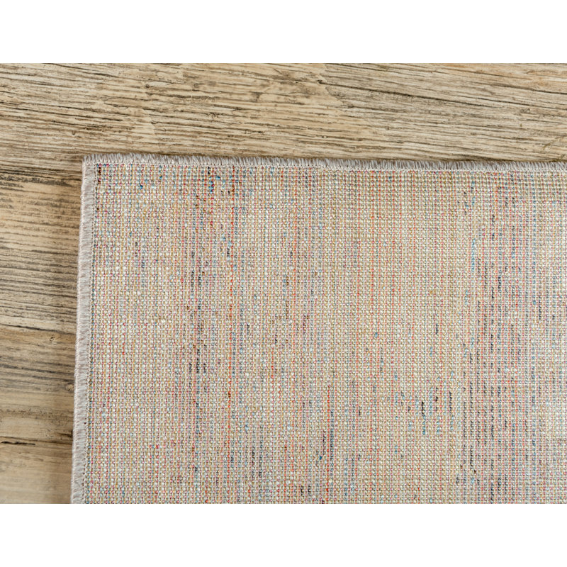 Gramercy Downtown Multicolor Abstract 2'2" x 6' Runner Rug
