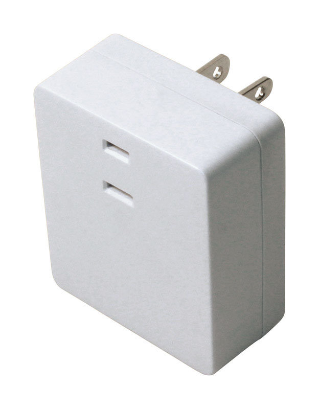 White 200-Watt Rocker Touch Dimmer for Incandescent Bulbs
