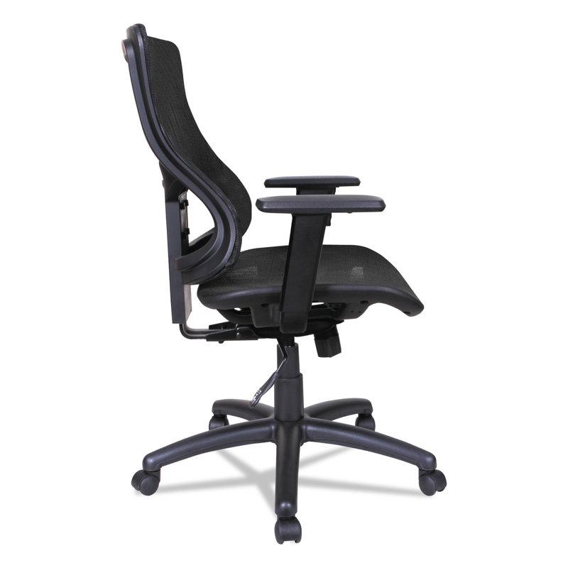 ErgoFlex Black Mesh Adjustable Executive Office Chair