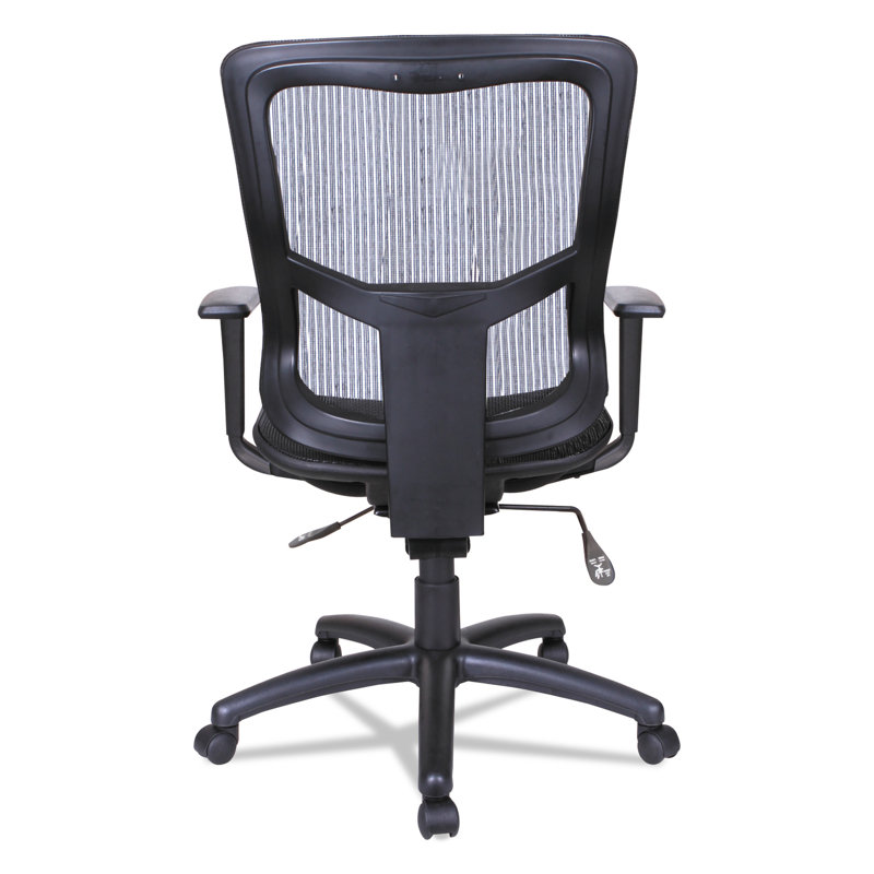 ErgoFlex Black Mesh Adjustable Executive Office Chair