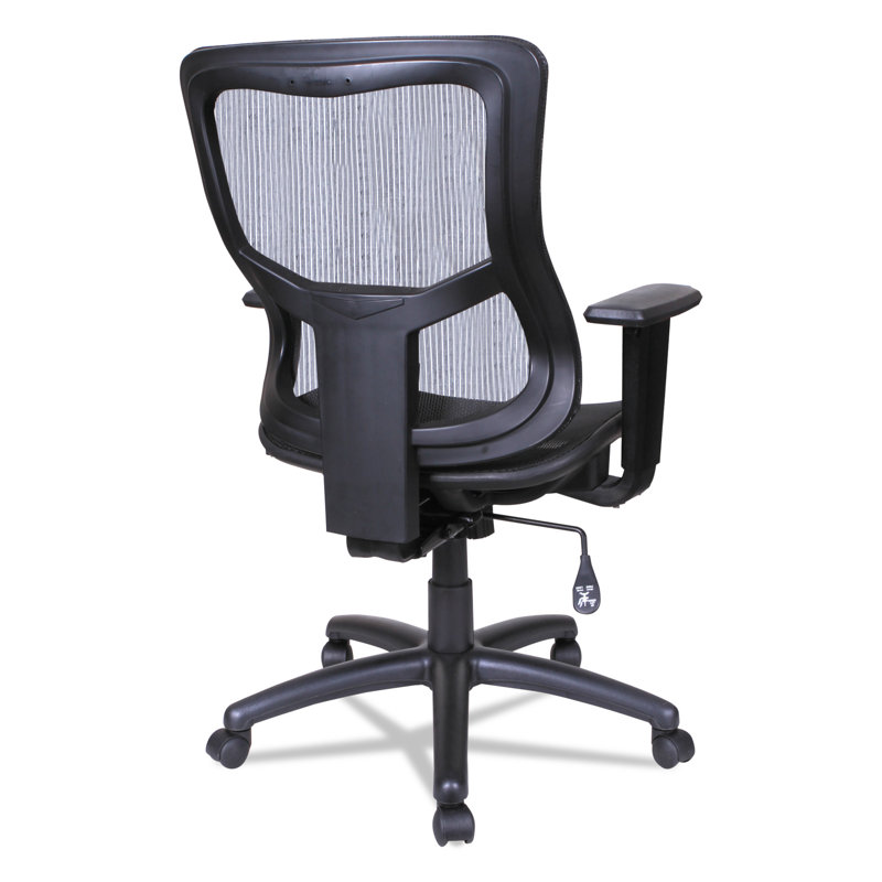 ErgoFlex Black Mesh Adjustable Executive Office Chair