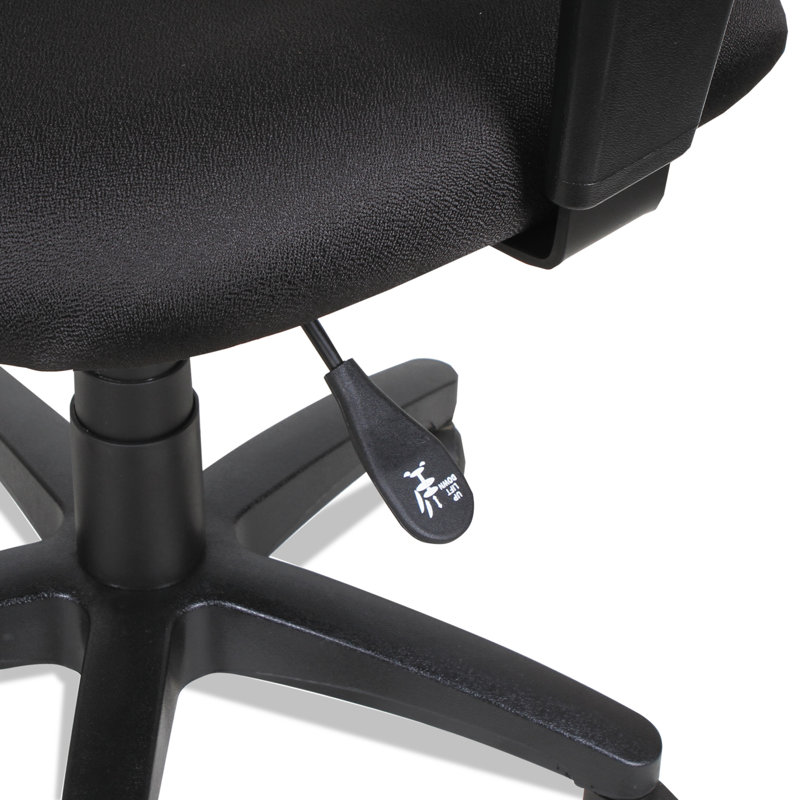 ErgoFlex 360 High-Back Swivel Mesh Task Chair in Black