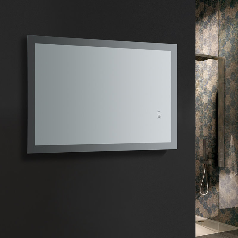 Angelo 36" x 24" Frameless LED Bathroom Vanity Mirror