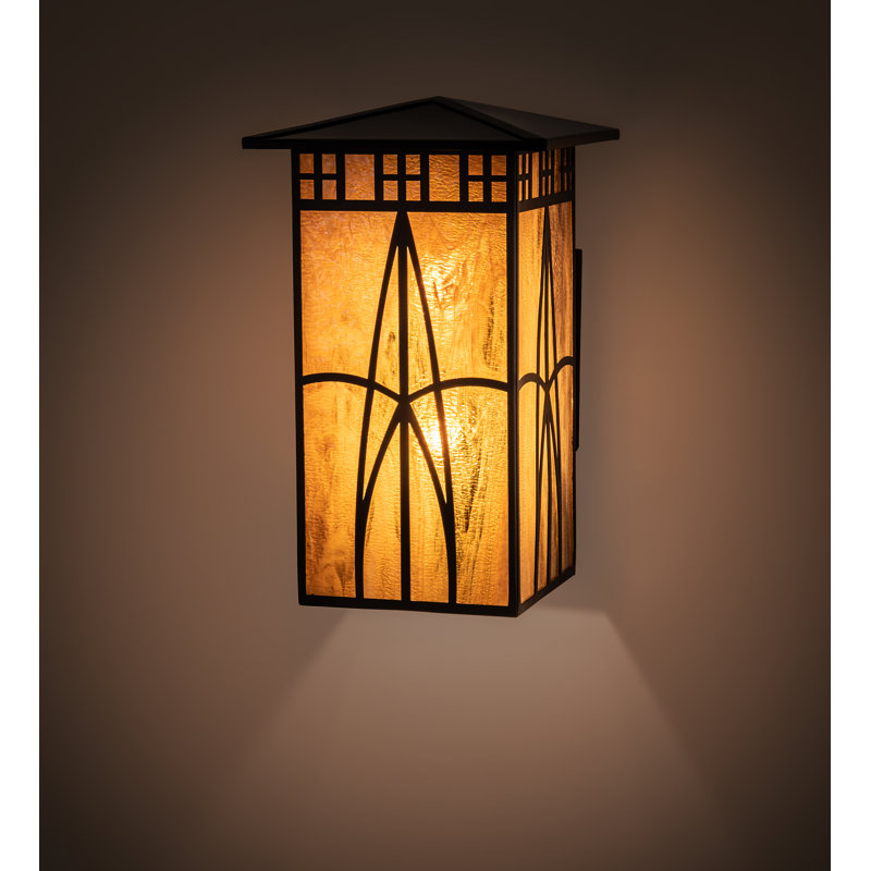 Timeless Bronze 20" Energy Star Mission Wall Sconce