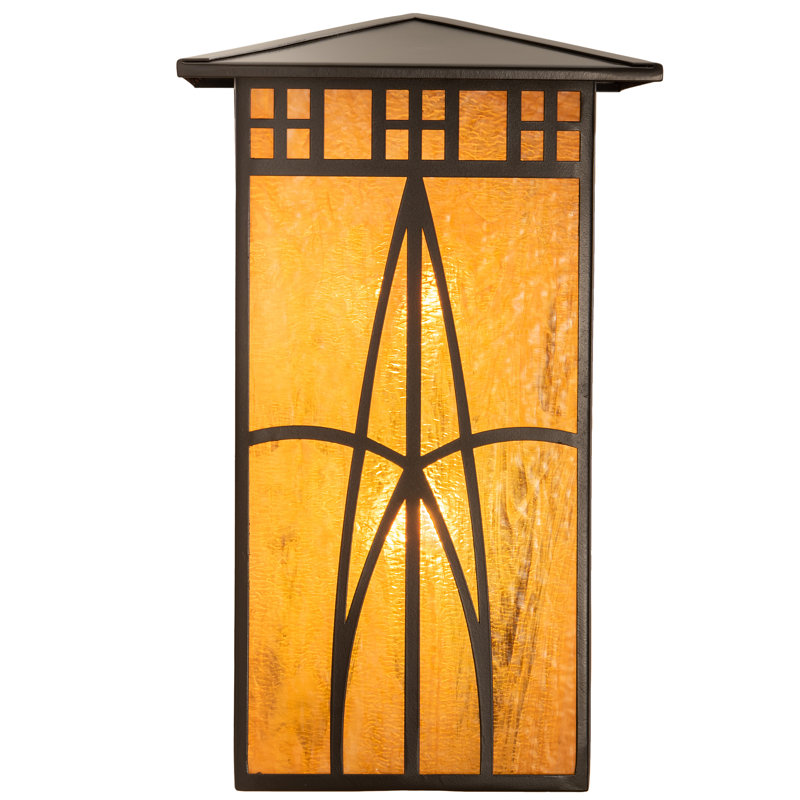 Timeless Bronze 20" Energy Star Mission Wall Sconce