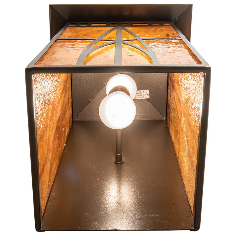 Timeless Bronze 20" Energy Star Mission Wall Sconce