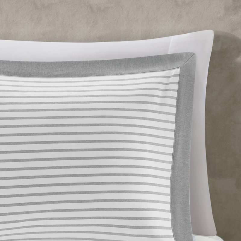 Gray King Reversible Down Alternative Comforter Set
