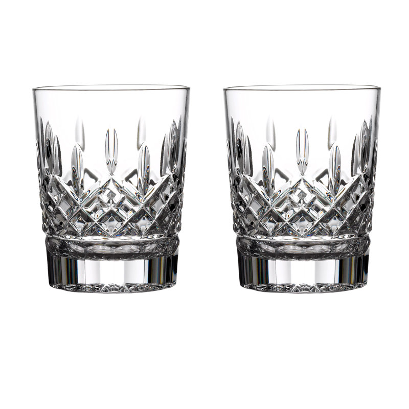 Lismore Heritage 10.5 oz Crystal Whiskey Glass Set