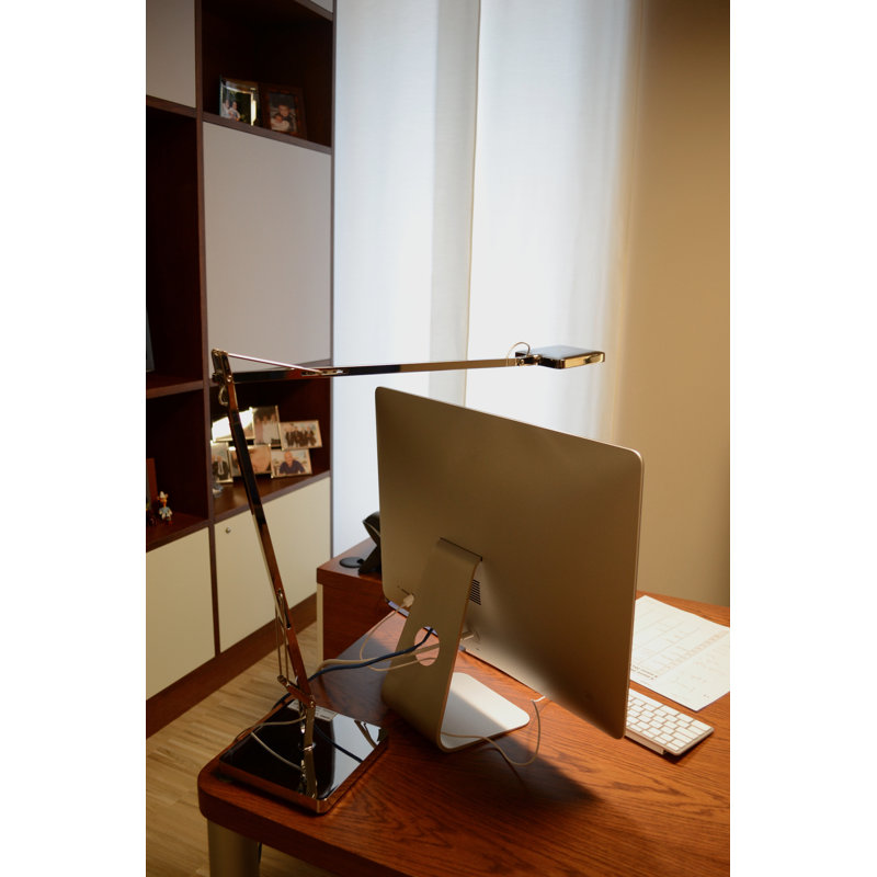Adjustable Anthracite Kelvin LED Desk Lamp with Energy Saving Mode