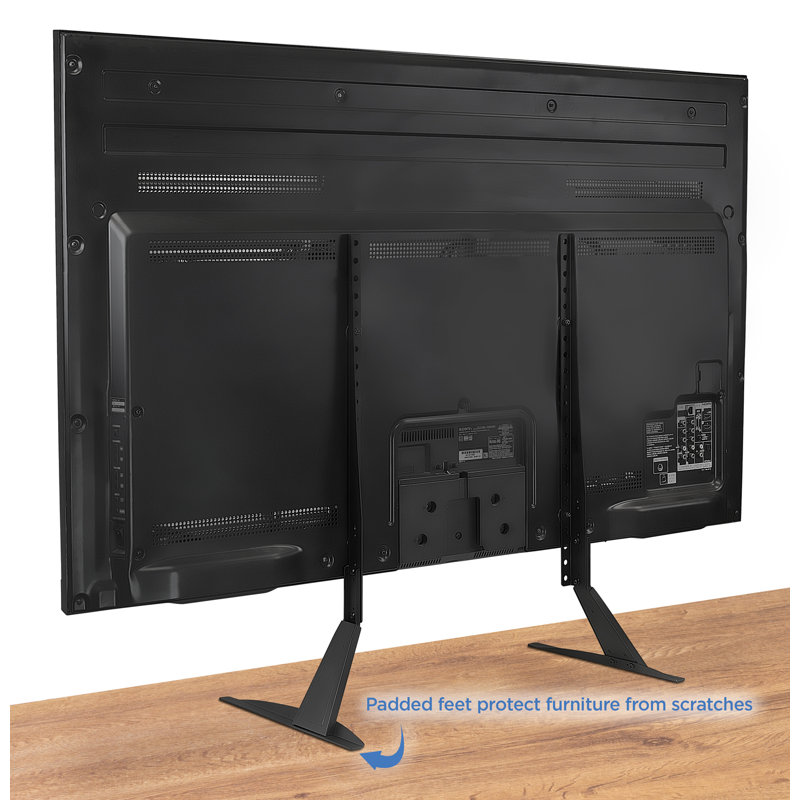 Sleek Universal Steel TV Stand with VESA Mount for 22"-60" Screens