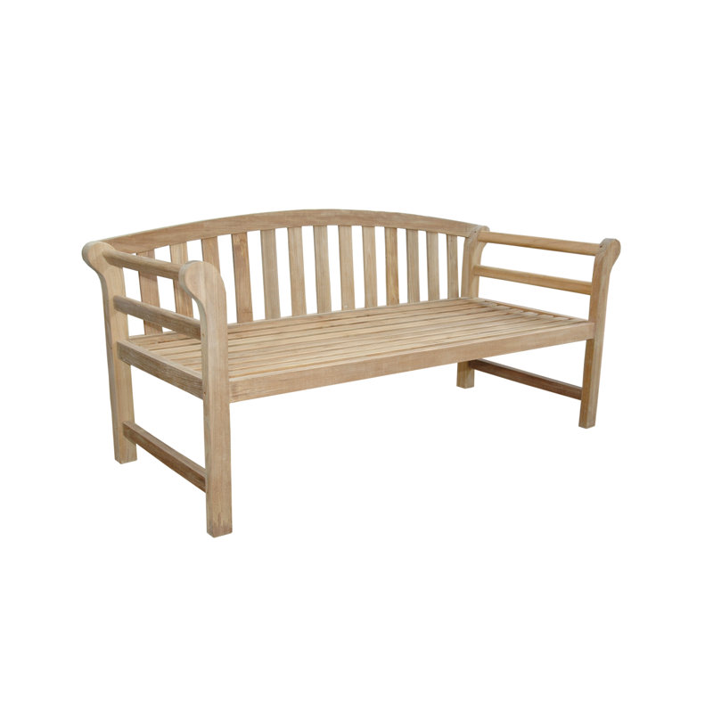 Brisbane Natural Teak Deep Seating Outdoor Bench