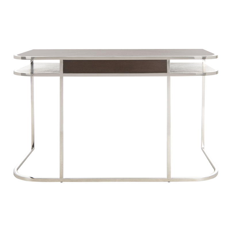 Julian 54" Espresso Oak Desk with Drawer