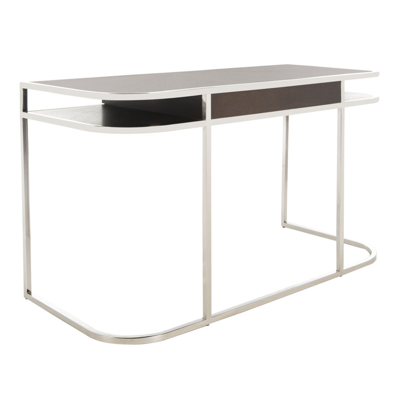 Julian 54" Espresso Oak Desk with Drawer