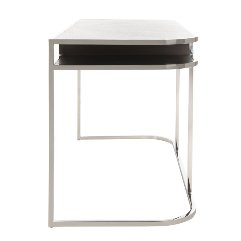 Julian 54" Espresso Oak Desk with Drawer