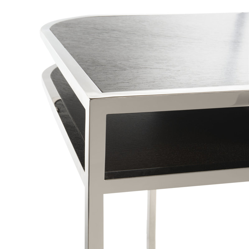 Julian 54" Espresso Oak Desk with Drawer